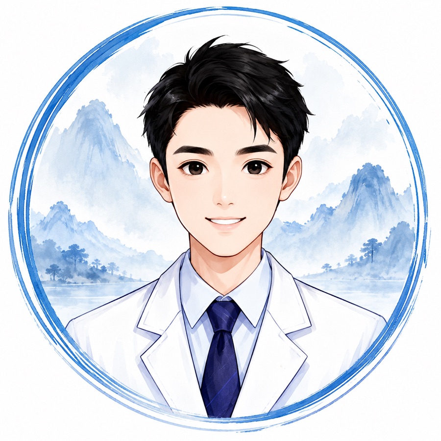 小庄博士的品牌插画头像